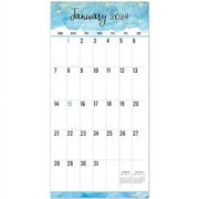 Wall Calendar 2024 - 12-Month Monthly Wall Calendar, Jan. 2024 - Dec. 2024, Large Print Big Grid 2024 Wall Calendar, 12" x 24" (Open) - Thick & Sturdy Paper, Oversized Blocks, Perfect for Organizing &