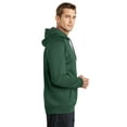 thumbnail image 3 of Sport-Tek Tech Fleece Hooded Sweatshirt-S (Forest Green), 3 of 6
