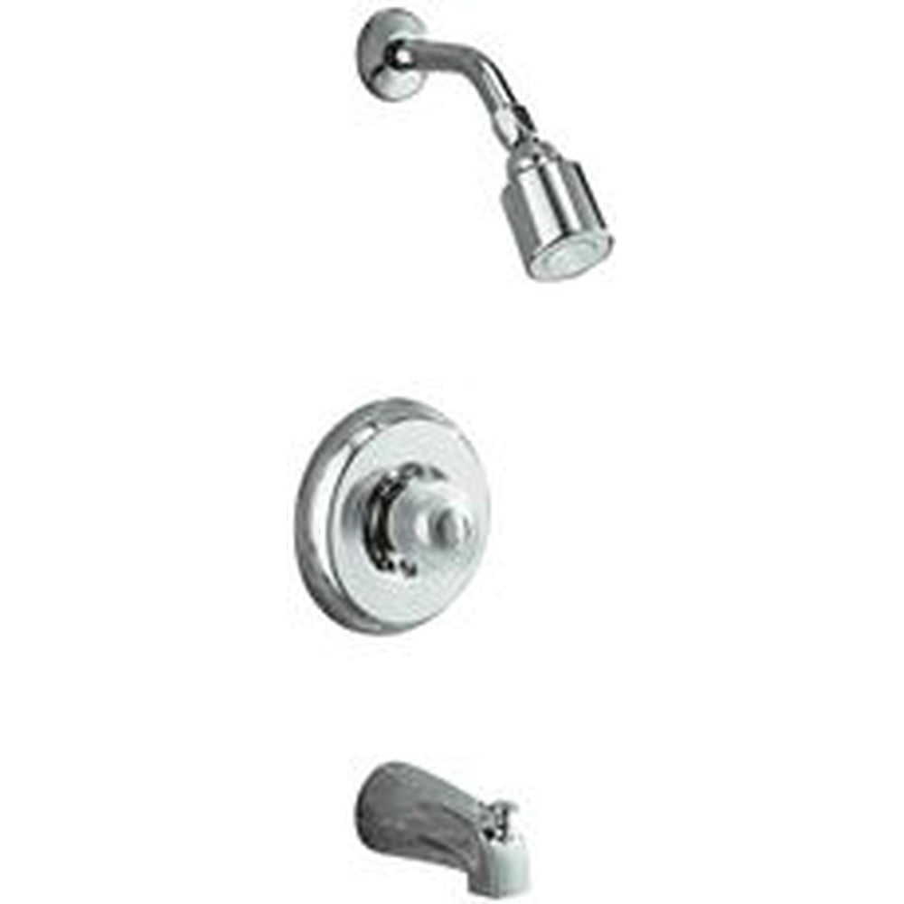 Kohler Coralais Shower And Bath Tub Faucet Trim With Sculptured Acrylic
