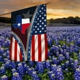 thumbnail image 3 of American Flag-Texas Flag State Of Mind ANT218F, House Flag (29.5" x 39.5")-USA Flags Premium Polyester-Decorative Indoor Outdoor Flag, 3 of 3