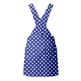 thumbnail image 4 of Shinyii Summer Girls Polka Dots Jumper Dress Casual Adjustable Pinafore Dress, Sizes 4-13, 4 of 6