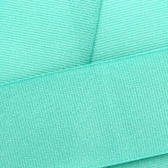 HBC 7/8" Dazzle Glitter Grosgrain Ribbon Aqua 5 Yard