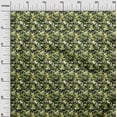 thumbnail image 3 of oneOone Cotton Jersey Green Fabric Abstract Sewing Craft Projects Fabric Prints By Yard 58 Inch Wide, 3 of 4