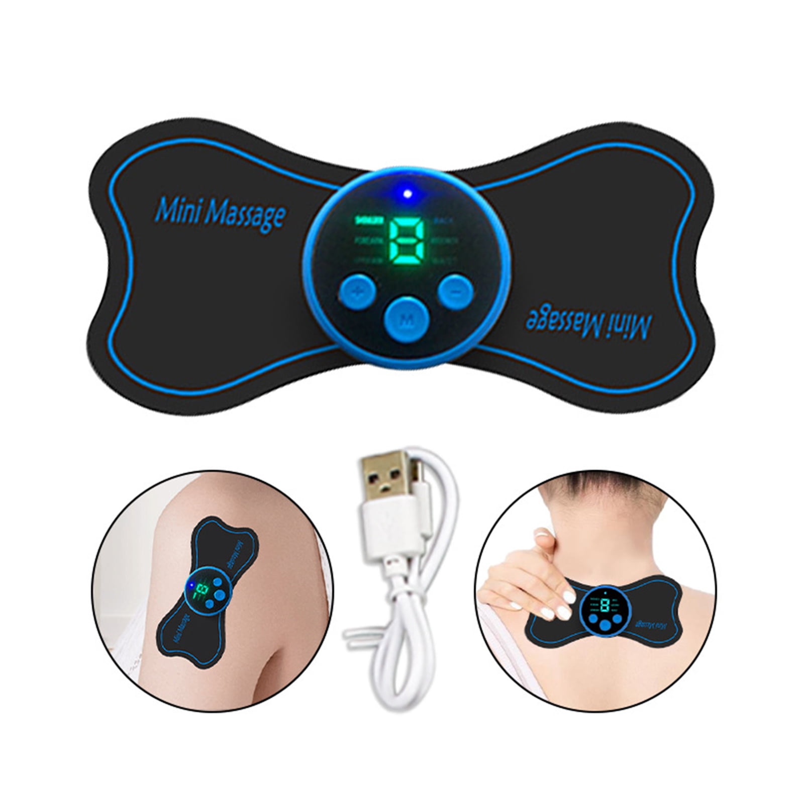 EMS Microcurrent Mini Massager Muscle Relief Metabolism Boost Medilisk –  MediLisk