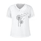 thumbnail image 3 of Camisetas de Manga Corta para las Mujeres, Impresión de Cuello en V Camiseta Casual Top Hecho de 95% Poliéster 5% Spandex para el Uso Diario de Primavera Verano, Camisetas para las Mujeres Casual, 3 of 4