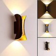 thumbnail image 2 of Modern LED Wall Light Sconces IP65 Waterproof Outside Wall Lighting Indoor Outdoor Up Down Metal Wal, 2 of 5