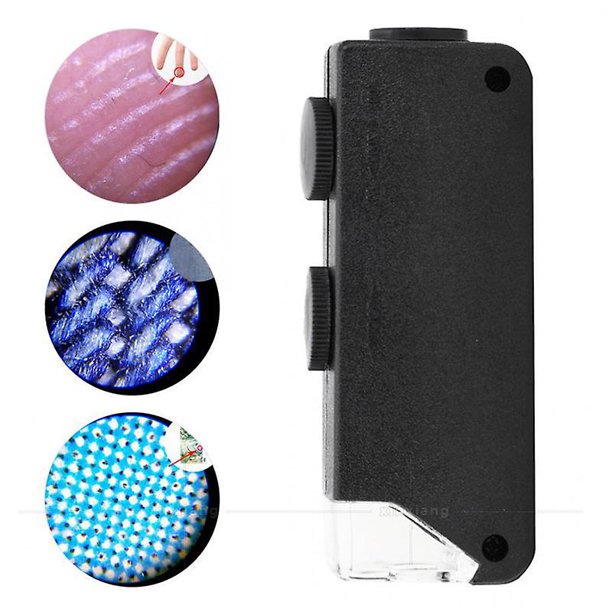 Microscope Numérique Portable WADEO - Grossissement 100x - Écran 2 Pouces - Lumière Blanche/UV