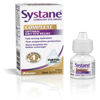 Systane Complete Dry Eye Care Symptom  Eye Drops, 10 ml
