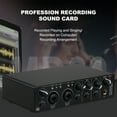 thumbnail image 3 of USB Audio Interface Sound Card RHM 2 In 2 Out Audio Interface Sound Board with, 3 of 7