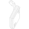 Genuine OE Audi Evaporator Core - 8D1-820-103-G