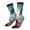 2 Black-1, variant on Red And Blue Sky Dragon Print Adult Socks for Men & Women,Calf Socks, Ankle Socks,Boots Socks,Breathable Casual Sock,Unisex Crew Socks