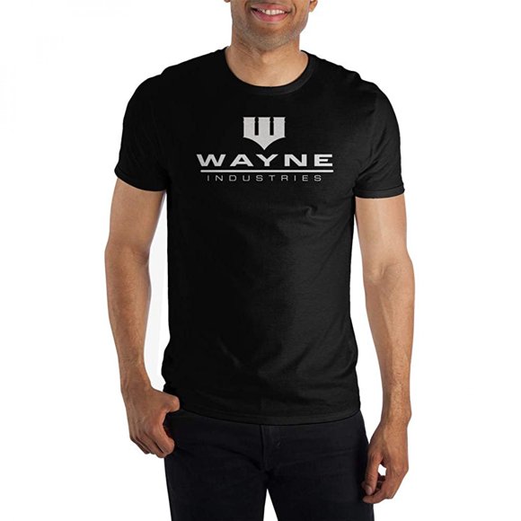 DC Comics Batman Wayne Industries Logo T-Shirt-Medium