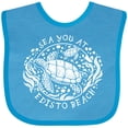 thumbnail image 3 of Inktastic Sea You at Edisto Beach Boys or Girls Baby Bib, 3 of 4