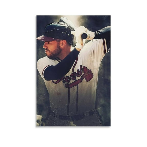 Freddie Freeman Canvas Poster Wall Art Poster Scroll Canvas Painting Picture Living Room Decor Home 12x18inch(30x45cm)