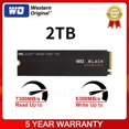 thumbnail image 3 of Unidad de estado sólido interna para juegos NVMe SN770 de 2 TB, original occidental, SN850X Gen4 PCIe M.2 2280 3D NAND para PC PS5 SSD, 3 of 5