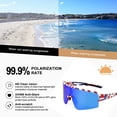 thumbnail image 3 of Gafas de sol deportivas FMY Gafas de ciclismo polarizadas UV400, 3 of 6