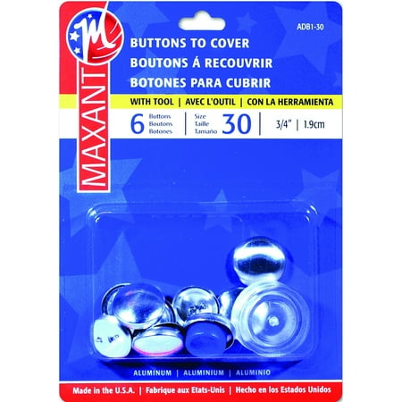 UPC 850632001032 product image for Cover Button Kit-Size 30 3/4  6/Pkg | upcitemdb.com