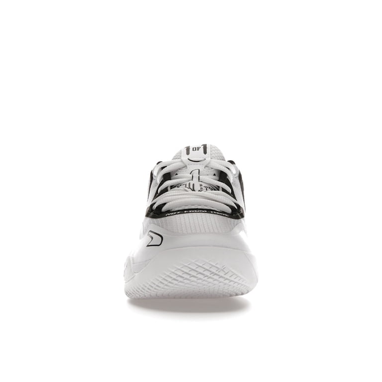 Puma Men's LaMelo Ball MB.01 Lo White Black Basketball Shoes, from