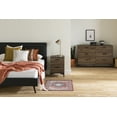 thumbnail image 3 of South Shore Musano 6-Drawer Dresser with Metal Legs for Adult, in Natural Walnut, 3 of 12