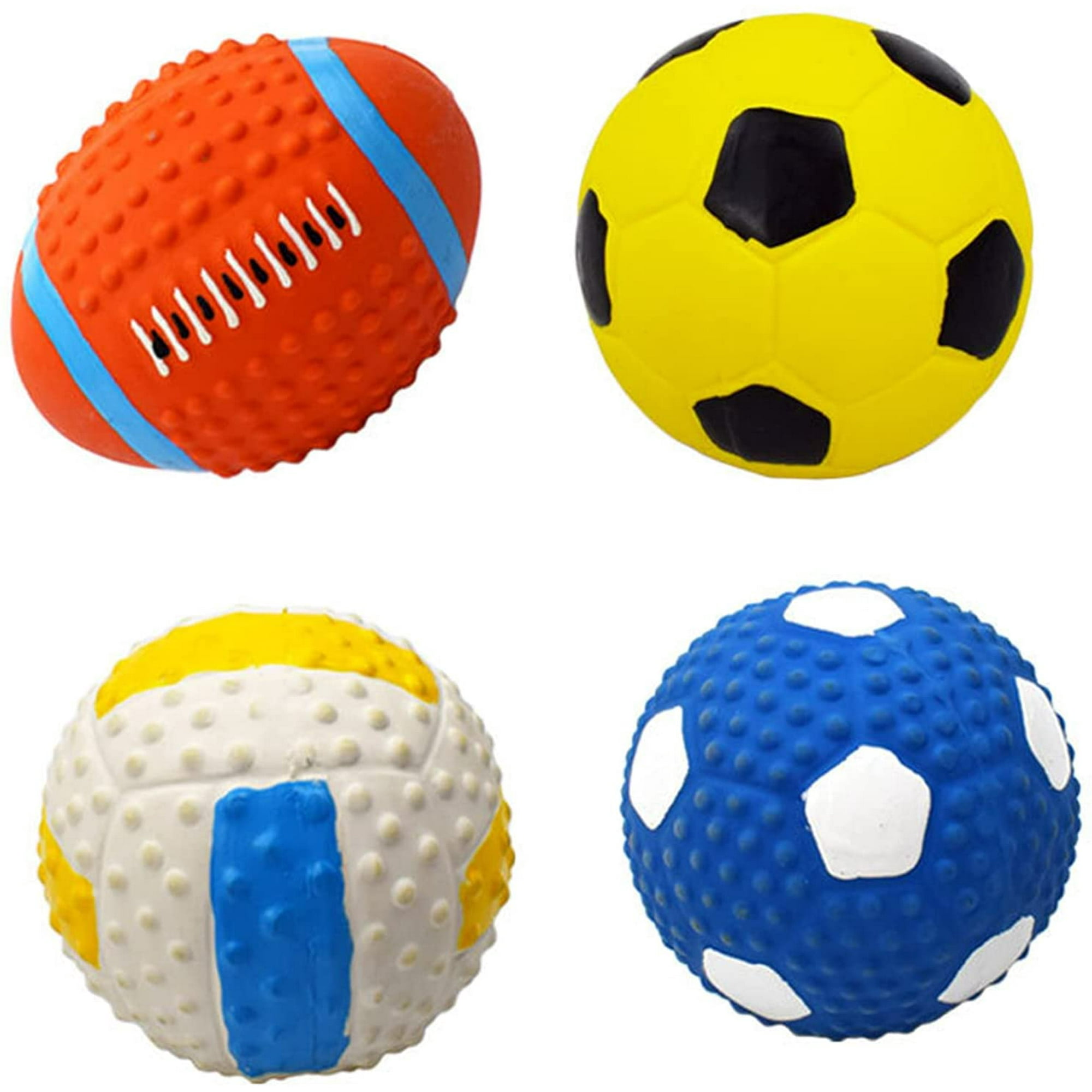 Rubber dog balls discount