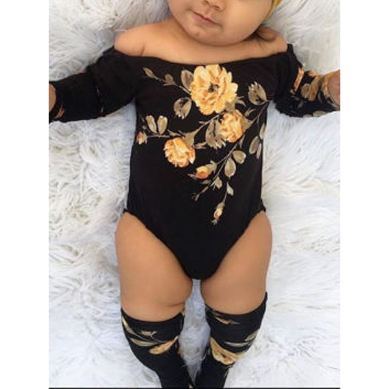 Baby girl outfits hotsell with leg warmers