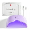 thumbnail image 5 of MelodySusie UV Nail Lamp, ART06F UV Light for Gel Nails, Nail Dryer with 2 Timer, Purple, 5 of 7