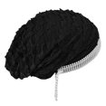 thumbnail image 3 of Pearl Headband,Head Wrap Fashionable Breathable Rhinestone Headband Head Wrap Impressive Results, 3 of 5