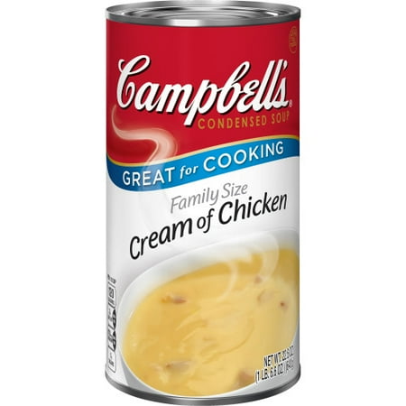 Cream Soup Cup - (2 Pack) Campbell's Condensed Family Size Cream of Chicken Soup, 22.6 oz.