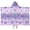 Butterfly and Lavender, variant on Butterfly and Lavender Purple Pattern Teens Hooded Bath Towel Wrap for Ages 3 To 12,Quick Dry Lightweight Soft Microfiber Bath Beach Pool,50"x30"