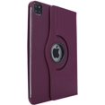 thumbnail image 4 of New iPad Pro 9.7 Leather Case,360 Degree Rotating Stand Smart Cover with Auto Sleep Wake for Apple iPad Pro 9.7 Tablet (Purple), 4 of 9