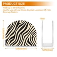 thumbnail image 4 of Yayeee Napkin Holder for Table Set of 2 Kitchen Paper Tissue Organization, Black Lines, 4 of 8