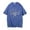 Blue, variant on Maddox Batson 2009 Washed Cotton T-shirt Unisex Crewneck Short Sleeve Casual Streetwear Tee
