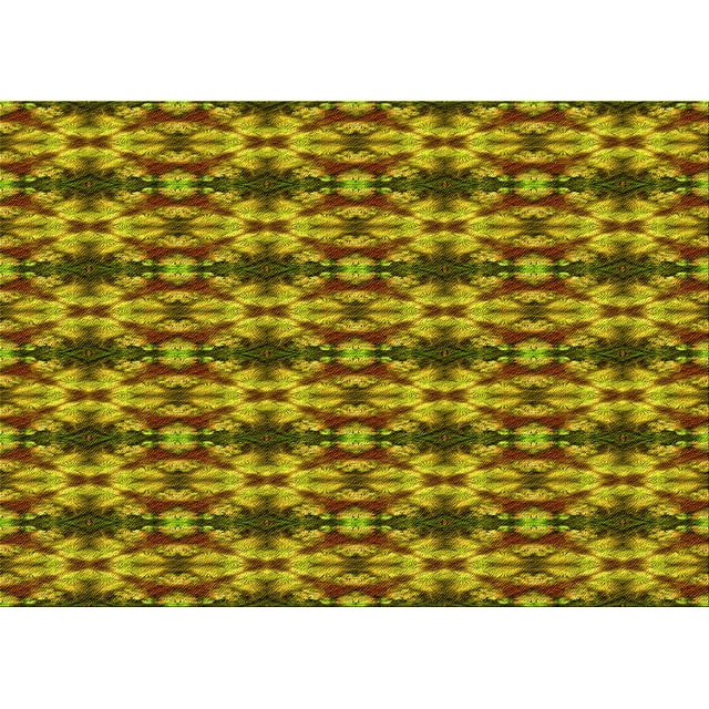 Ahgly Company Machine Washable Indoor Rectangle Transitional Dark Bronze Brown Area Rugs, 4' x 6'