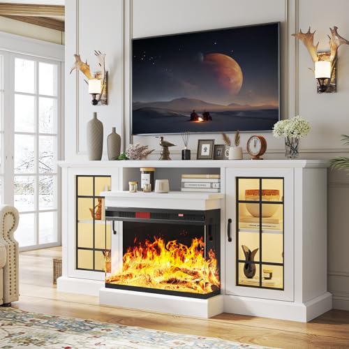 Bay Isle Home ON-TREND Élégant Meuble Télé En Rotin Pour Téléviseur De 65 Po Ou Moins, Console - 14