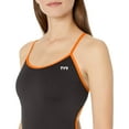 thumbnail image 2 of Tyr Hexa Durafast Elite Trinityfit Female (Black/Orange, 32), 2 of 3