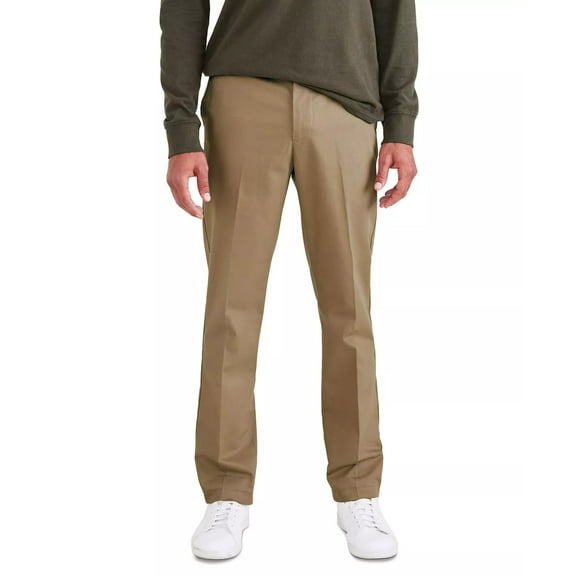 Men's Dockers® Signature Iron-Free Stain Defender Slim-Fit Khaki Pants Color: British Khaki Size: 36X32