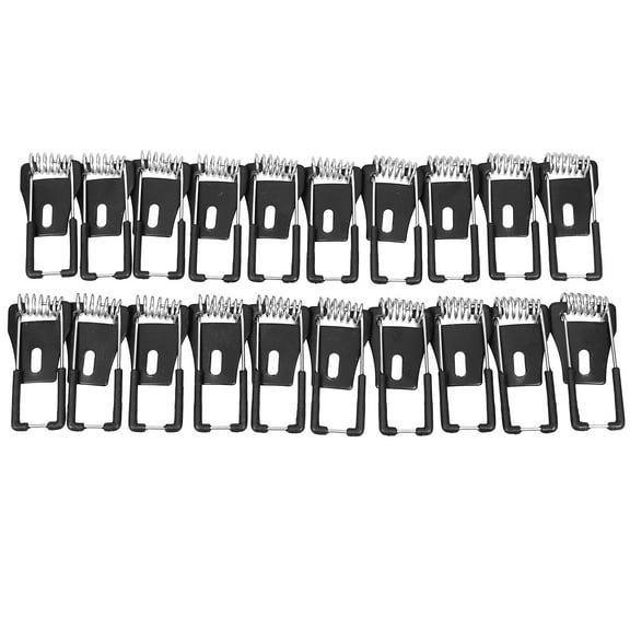 20pcs Sturdy Spring Clips for Downlights Spotlights and Recessed Lighting Fixtures Downlight Panel Lamp Spring Clips