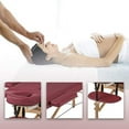 thumbnail image 4 of BestMassage Burgundy PU Portable Massage Table W/Free Carry Case U1 Bed Spa Facial, 4 of 5
