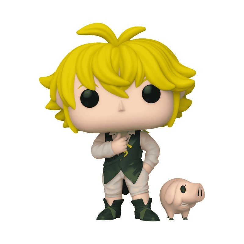 Funko Pop! & Buddy Animation: The Seven Deadly Sins - Meliodas with Hawk Vinyl Figure
