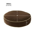 thumbnail image 2 of Happy Hounds Scout Round Reversible Pillow Dog Bed, Cocoa, Small, 2 of 7
