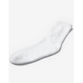 thumbnail image 5 of Hanes Unisex Plain White Socks Pack, 6 Pairs, Crew M, 5 of 7