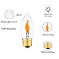 thumbnail image 4 of Bombillas LED parpadeantes Sunaiony con efecto de llama E26, 1 W, 1800 K, 4 of 6
