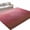 Red, variant on Terracotta Pink Mosaic Round Living Room Rugs 7 ft, Minimalist Abstract Hexagonal Grid Gradient Washable Area Rug with Non-Slip Sturdy Edge Binding Round Carpet for Kitchen Office Bedroom