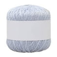 thumbnail image 1 of Hi,Fancy Knitting Thread Cotton Crochet Yarn Embroidery Clothes Sweater Tapestry Weave Line DIY Accessory, Light Grey, 1 of 8