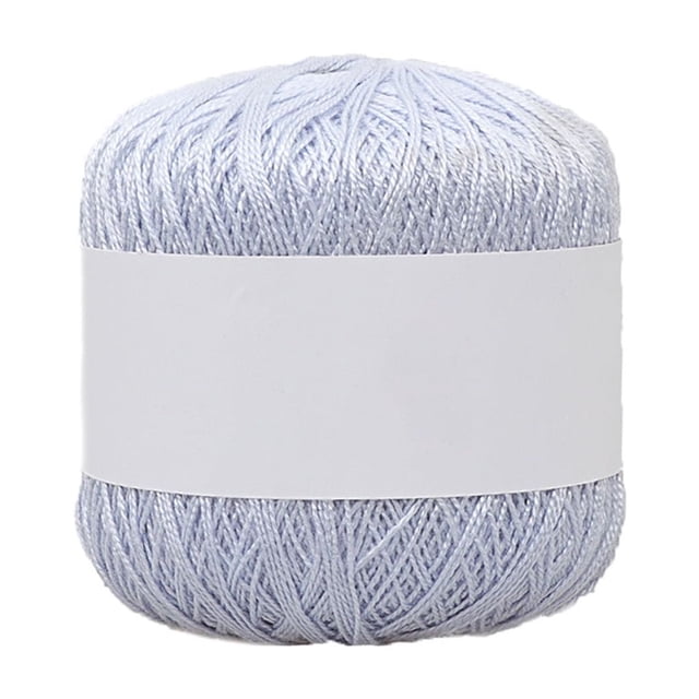 Hi,Fancy Knitting Thread Cotton Crochet Yarn Embroidery Clothes Sweater Tapestry Weave Line DIY Accessory, Light Grey