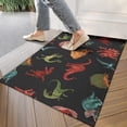 thumbnail image 4 of Vivid Dinosaurs Pattern Door Rugs,Washable Non Slip Door Mats Indoor,Decorative Door Mats,Entry Mat Indoor for Entrance,Bedroom,Kitchen,Bathroom,17"x30", 4 of 6
