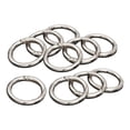 thumbnail image 3 of 10Pcs Ressort Rond Mousqueton Mousqueton Fermoir Porte-Clés Bricolage Clip Ressort pour Porte-Clés Accessoire Porte-Clés, Argent 33mm, 3 of 8