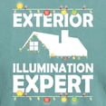thumbnail image 3 of CafePress - Funny Christmas Lights Xmas Apparel T Shirt - Mens Comfort Colors Shirt, 3 of 5