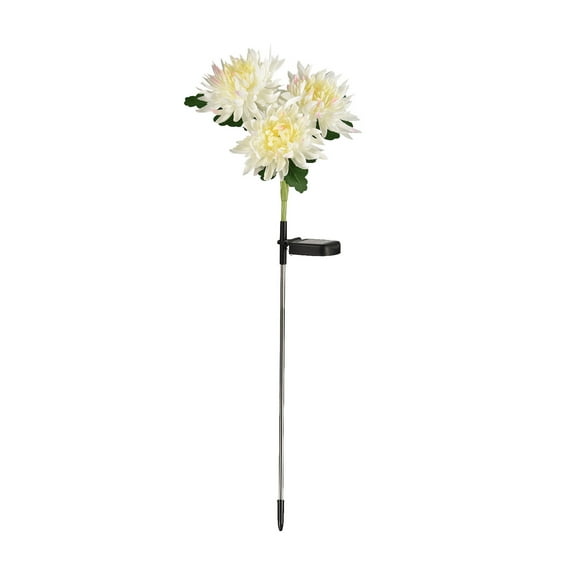 VerPetridure Solar LED Outdoor Garden Simulation Flower Lawns Light Plug-in Landscapes Light