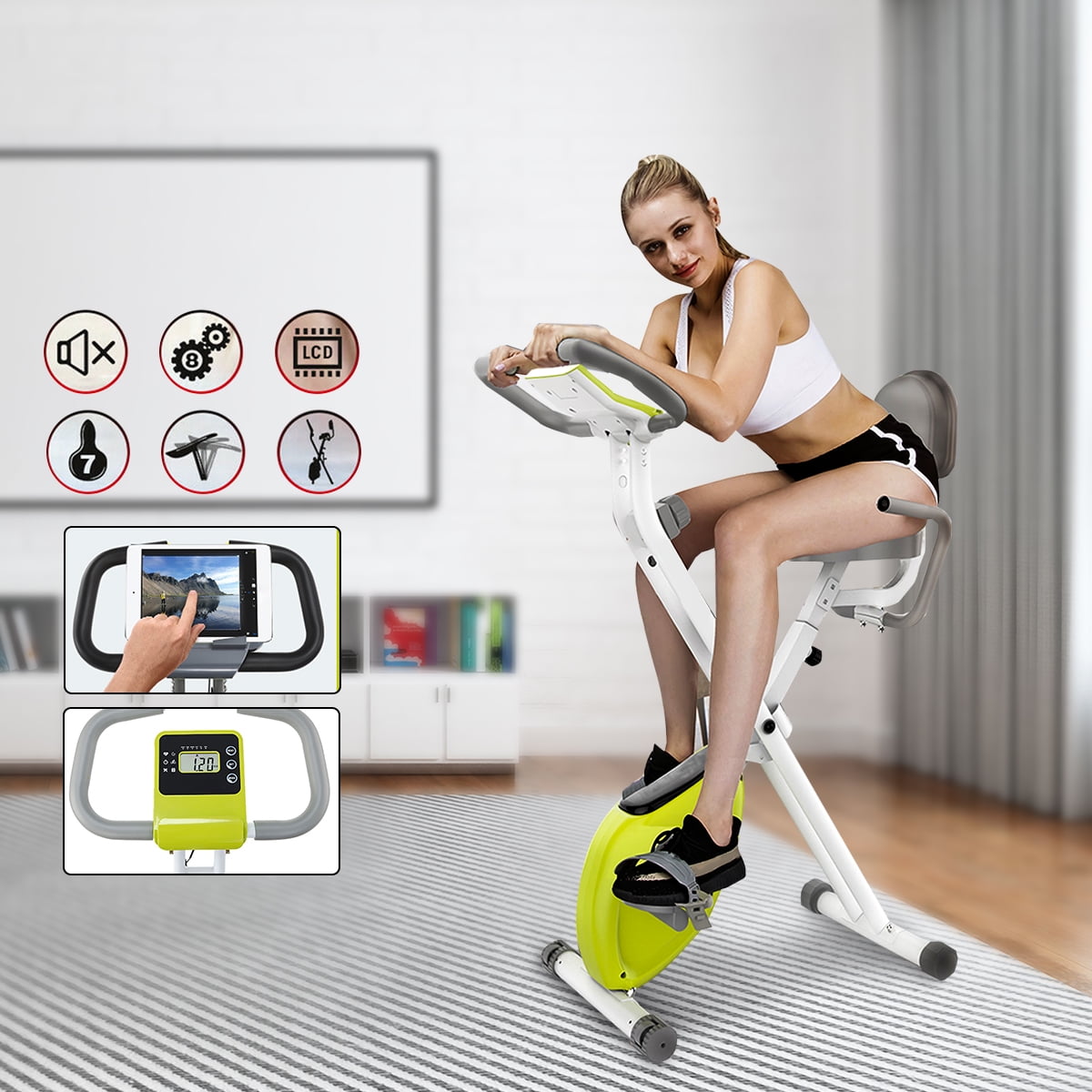 walmart foldable exercise bike